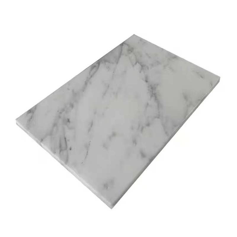 Bandeja de mármol rectangular Nordic ins estilo Hotel baño Baño lavabo decoración bandeja de almacenamiento