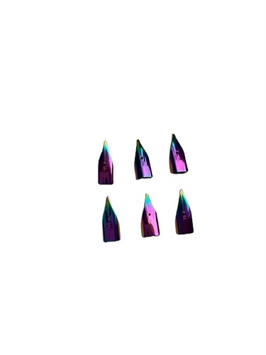 Directly supplied from the manufacturer, 359 Zhengzi fountain pen replacement nib, 26 replacement nib, small cylinder dark tip colorful nib