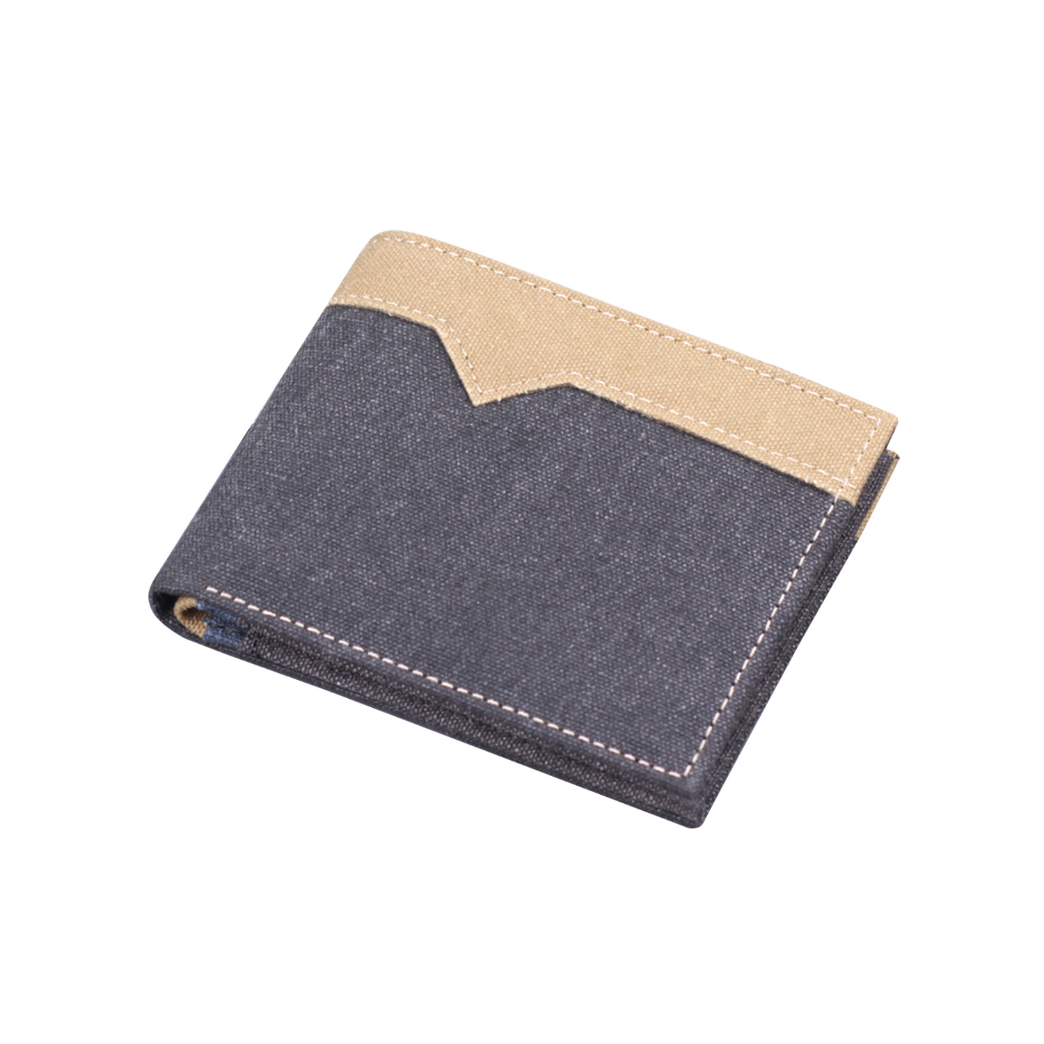 Cartera para hombre Lona para hombre Wallet Man Cartera para hombre Cartera para hombre Bolso en dólares para hombre Cartera de mezclilla para hombre