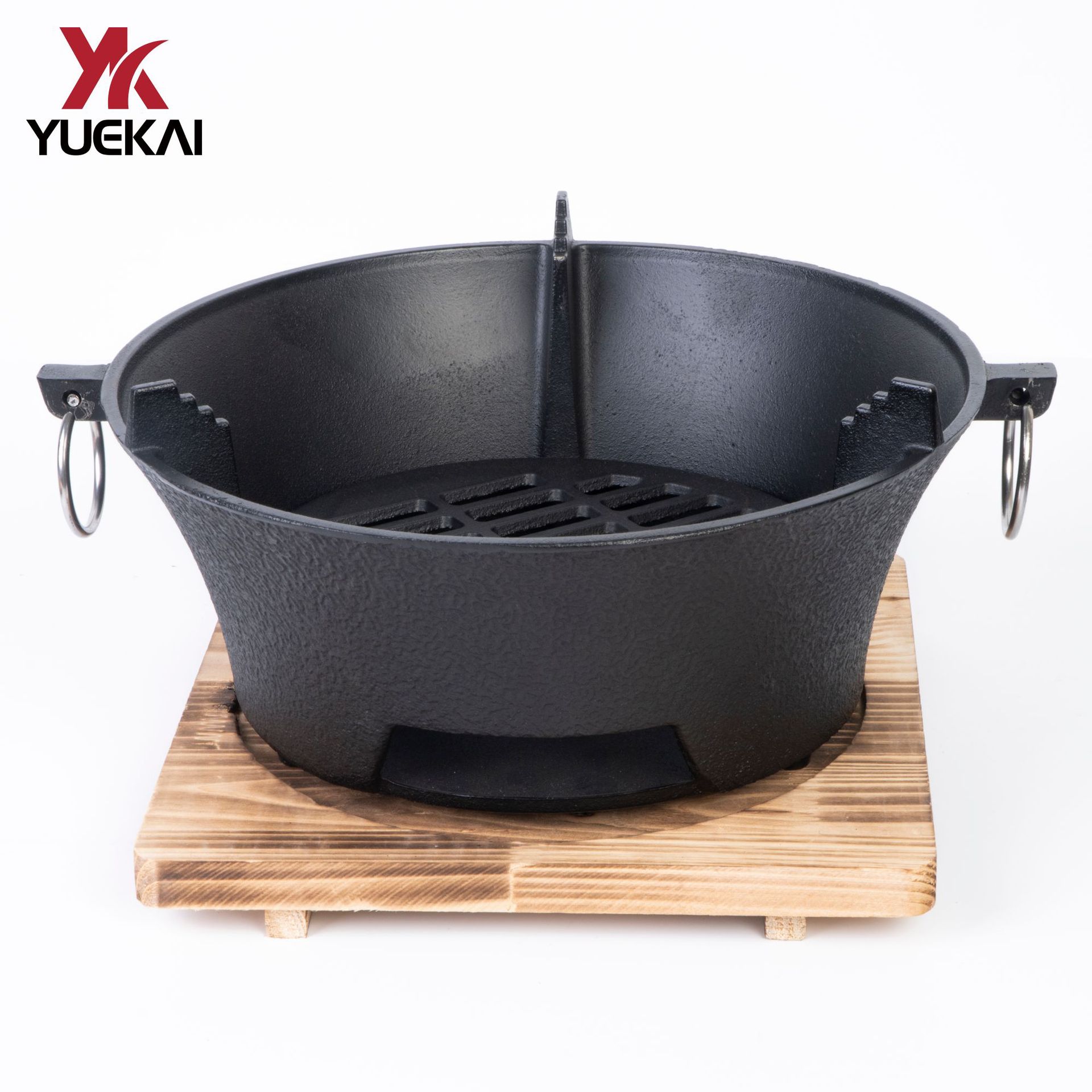 Estufa para té cocina camping hogar estufa de carbón de hierro fundido hogar portátil barbacoa parrilla estufa de carbono japonés