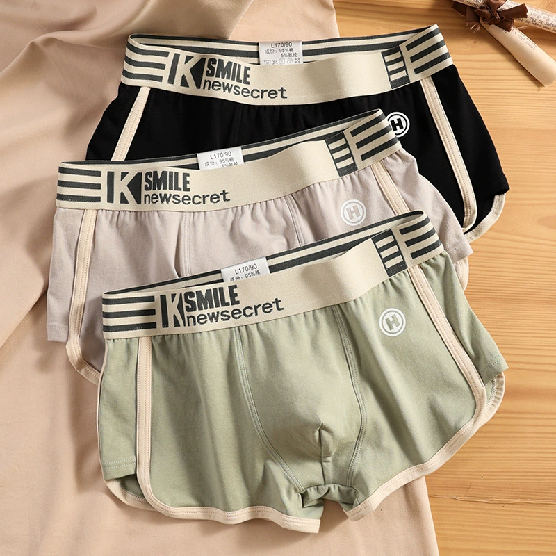 Мужские трусики мужские хлопчатобумажные боксеры летние свободные и дышащие подростковые мальчики мужские ретро боксеры