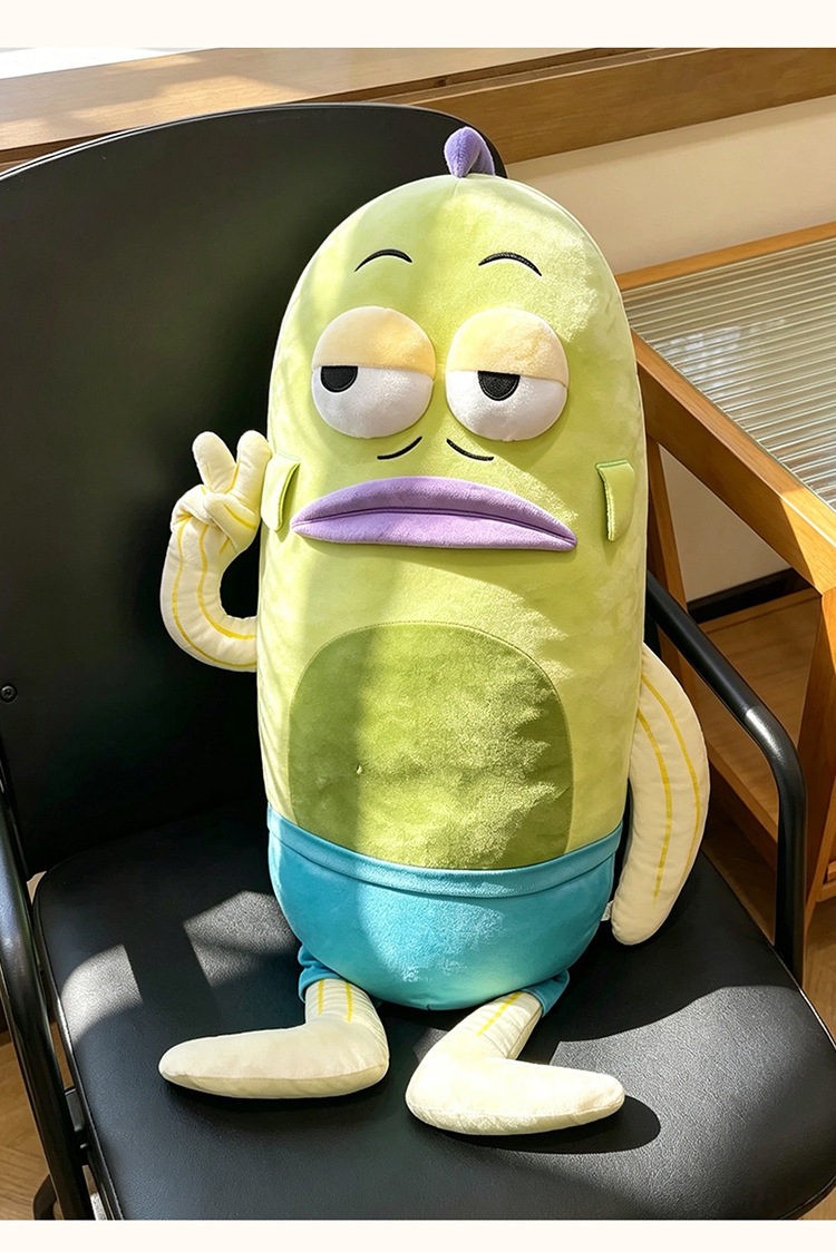 New ugly fish plush pillow, funny silly fish stuffed toy, wholesale pillow doll decoration