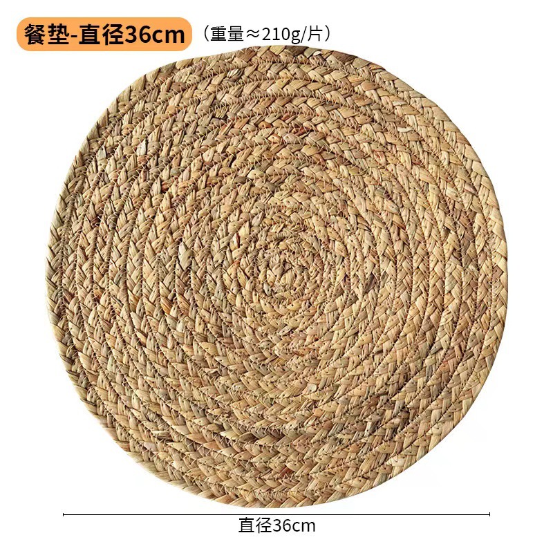 Al por mayor transfronterizo calabaza grasa cocina hogar almohadilla de mesa de comedor almohadilla de mesa de té almohadilla de aislamiento de platos almohadilla de aislamiento