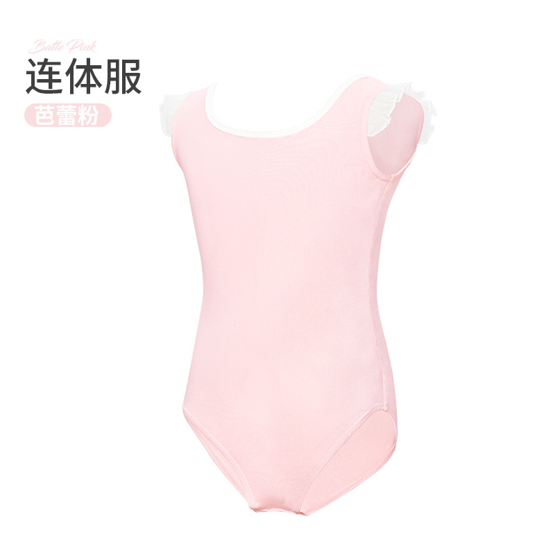 Ropa de baile para niños, ropa de prueba de chaleco lindo de algodón de verano, delgado, delgado, fresco y cómodo traje de baile étnico de una pieza