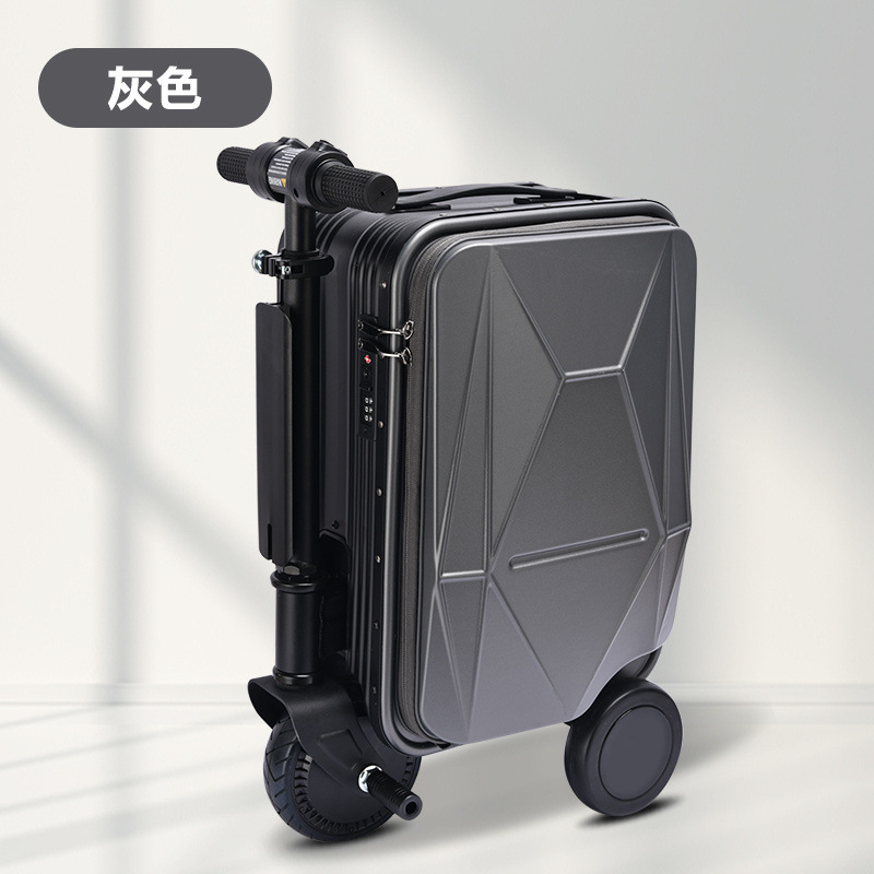 全新智能电动行李箱骑行拉杆旅行登机箱机箱大容量智能新款密码箱|undefined