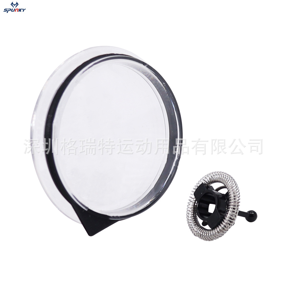 四代黑色垫圈杯盖加四代(两角)起泡器-1 PJ275.j