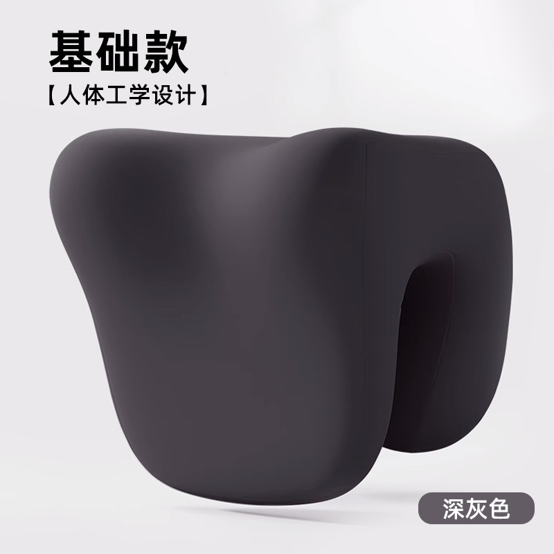 睡眠頚椎昼寝枕低反発昼寝枕カバー付きオフィス睡眠仰向け枕|undefined