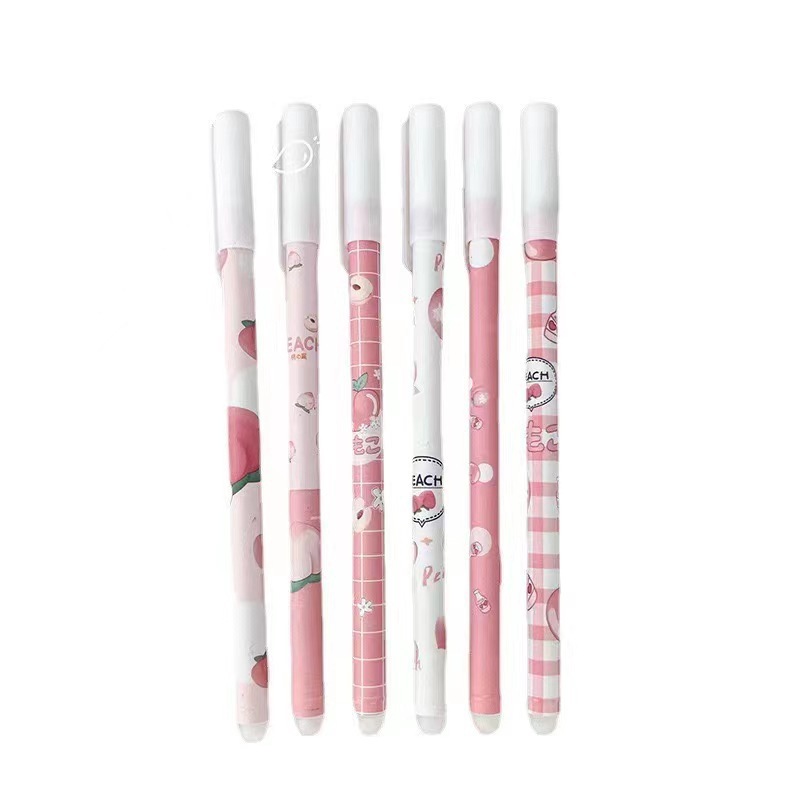 创意卡通热敏可擦笔学生文具用品0.5mm晶蓝色摩易擦中性笔批发