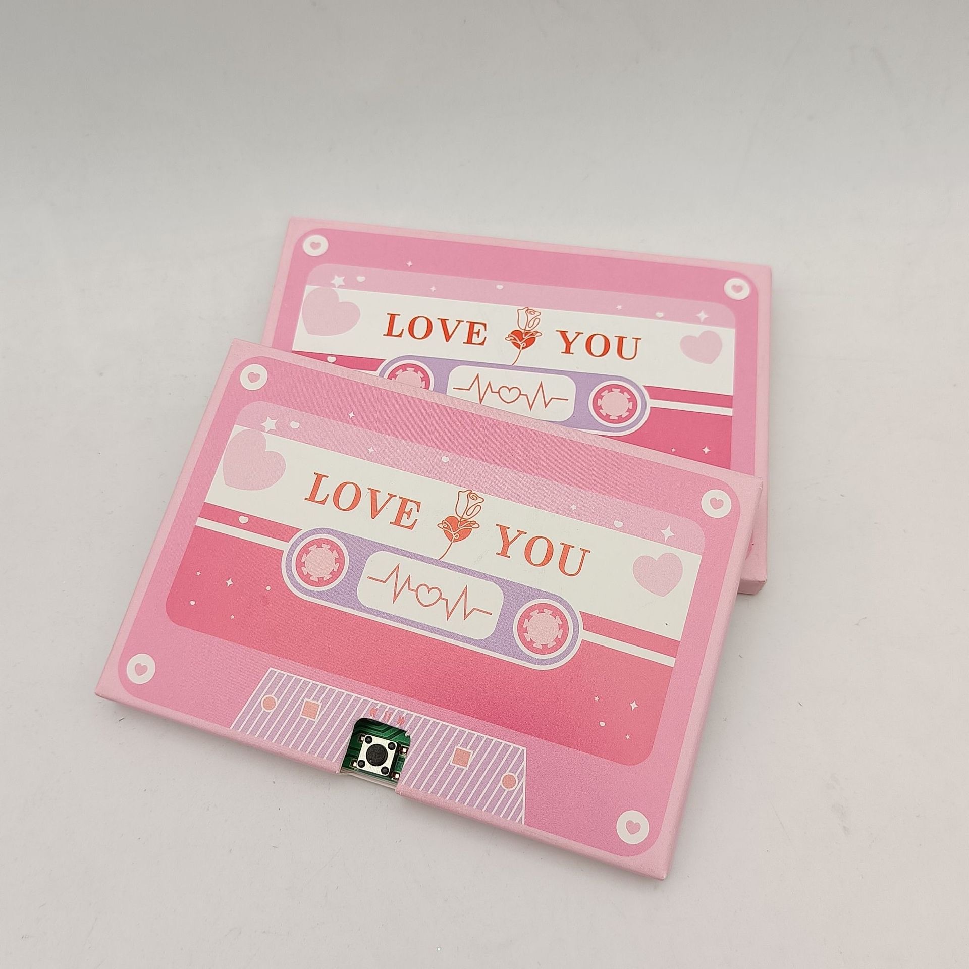 Vocal recording card deep pink love [can record 60s]