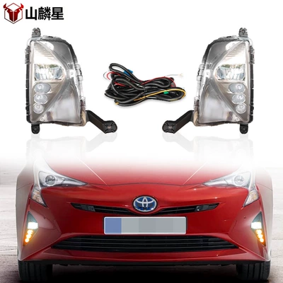 16-18 Toyota Prius üçün LED DRL, dönmə siqnalları, ön duman işıqları