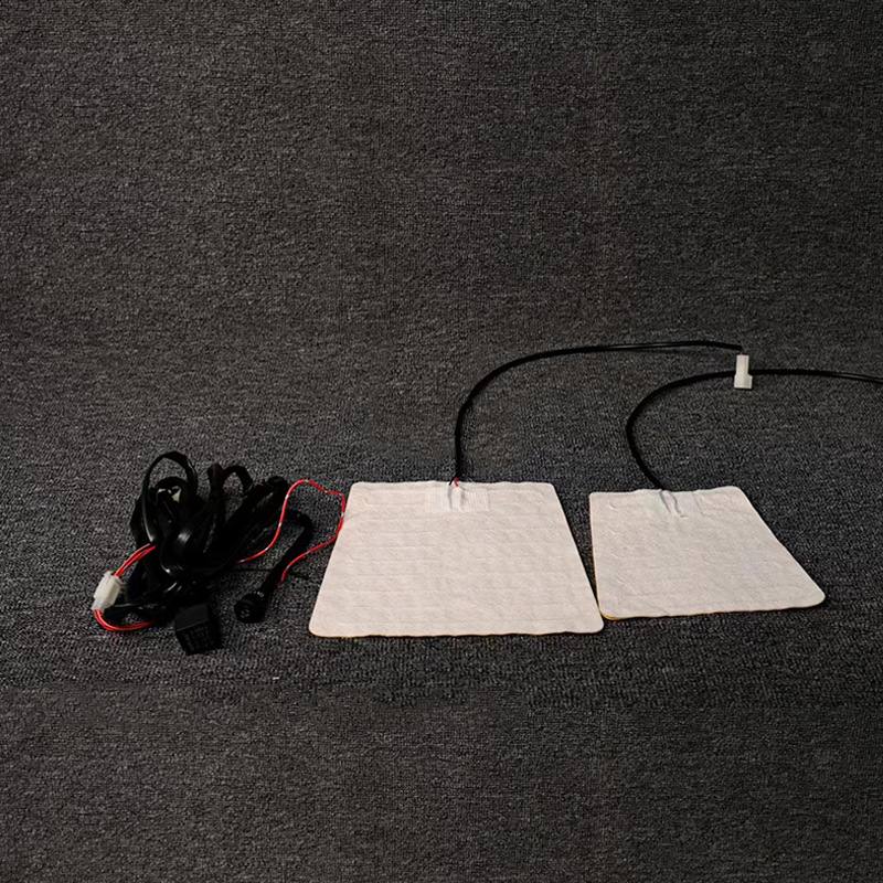 无纺布柔性发热片定制小批量24V摩托座椅加热片电动车坐垫加热垫