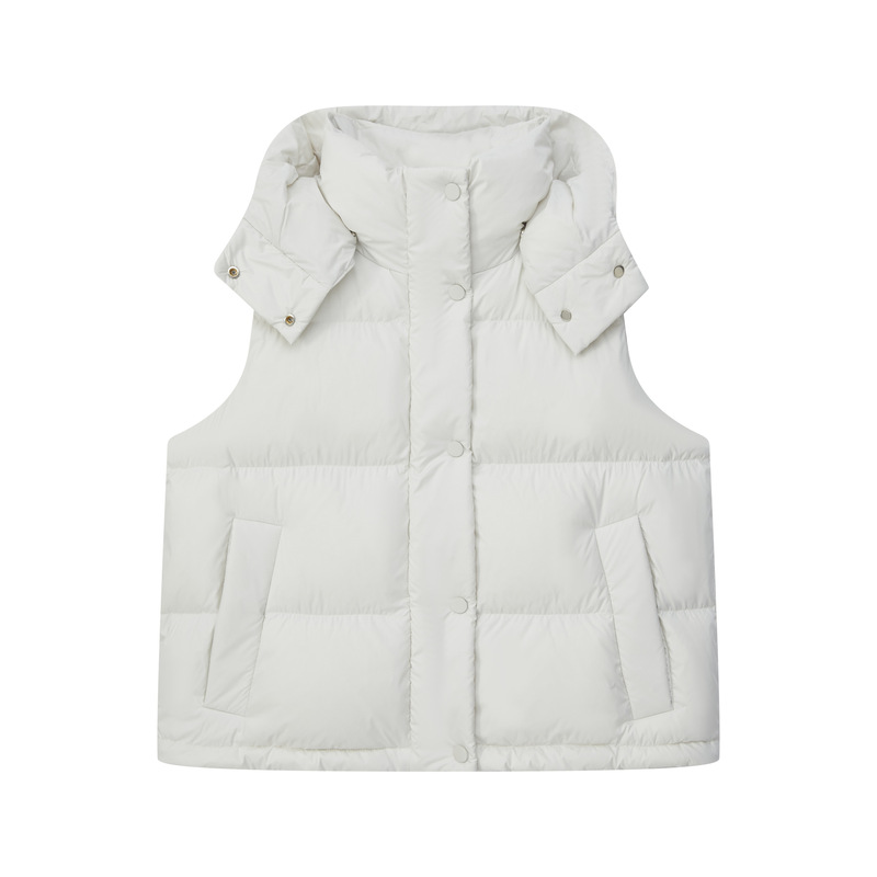 【Samsung 95 Down】2026 New Style Four-Panel down Vest for Women, Autumn and Winter 95 down Hooded down Jacket Vest for Women 【Samsung 95 Down】2026 New Style Four-Panel down Vest for Women, Autumn and Winter 95 down Hooded down Jacket Vest for Women