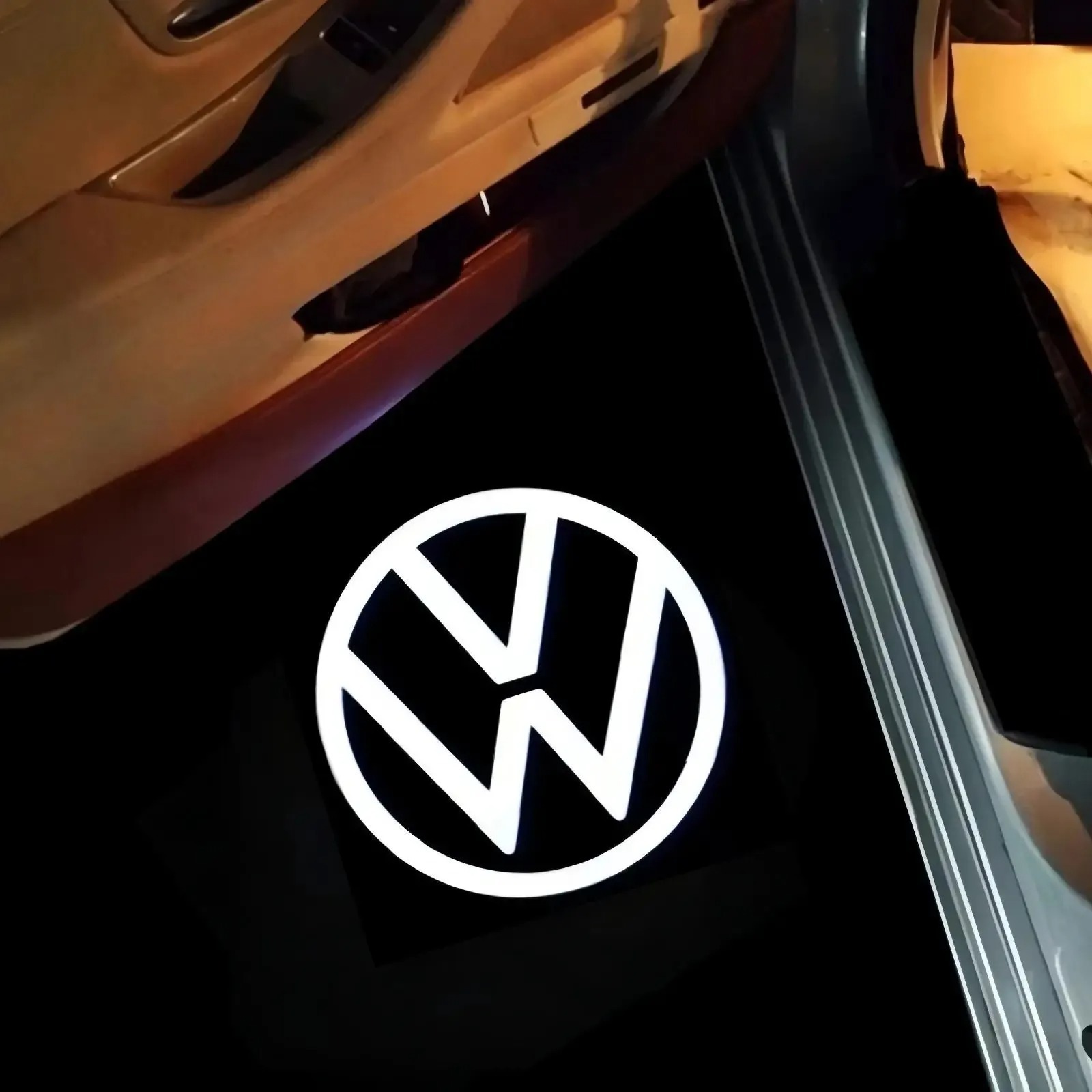 Aplicable a la lámpara de bienvenida Volkswagen Golf 7 Passat B6 B7 B8 B9 CC Tiguan Speedster lámpara de puerta LED