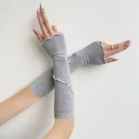 Южная Корея Харадзюку новый хлопчатобумажный консилер JK теплая личность Амазонка трансграничный длинный ручной рукав ручной рукав