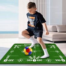 足球训练垫防滑降噪家用儿童足球垫地毯训练垫迷你足球居家训练垫