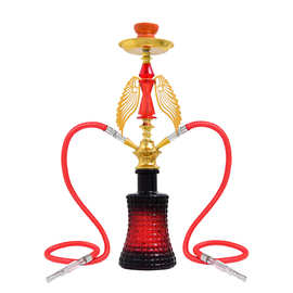 提供跨境图片和代发双管阿拉伯水烟壶套装酒吧夜场水烟壶新款配件