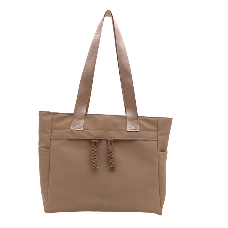 Bolsa japonesa para mujeres de gran capacidad de invierno 2024 nueva moda simple nicho bolso de hombro bolso de mano
