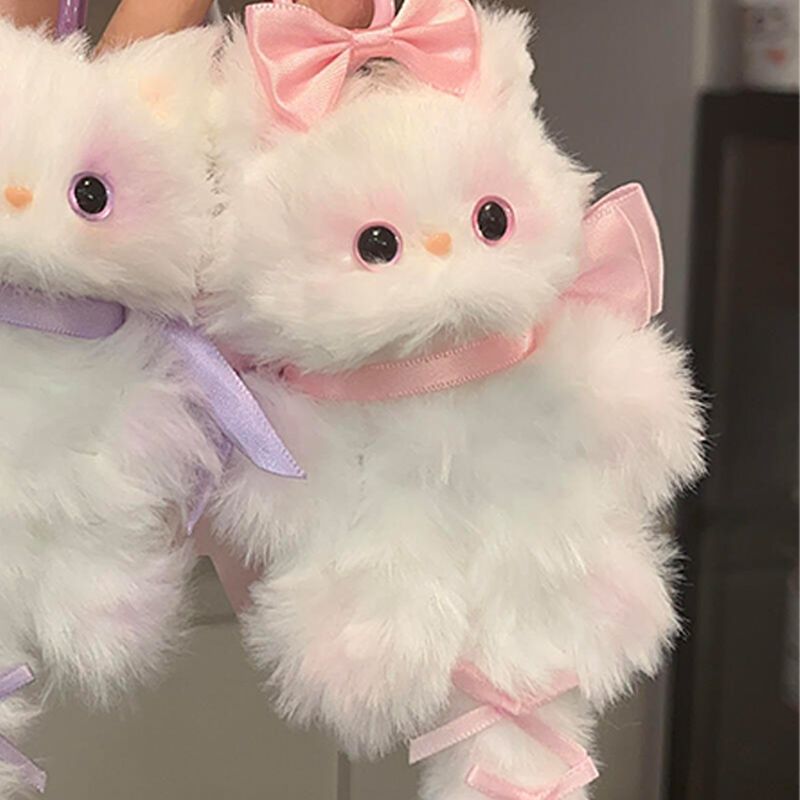 Halloween Twist Stick Kitty Colgante hecha a mano DIY material bolsa colgante regalo de cumpleaños para novia