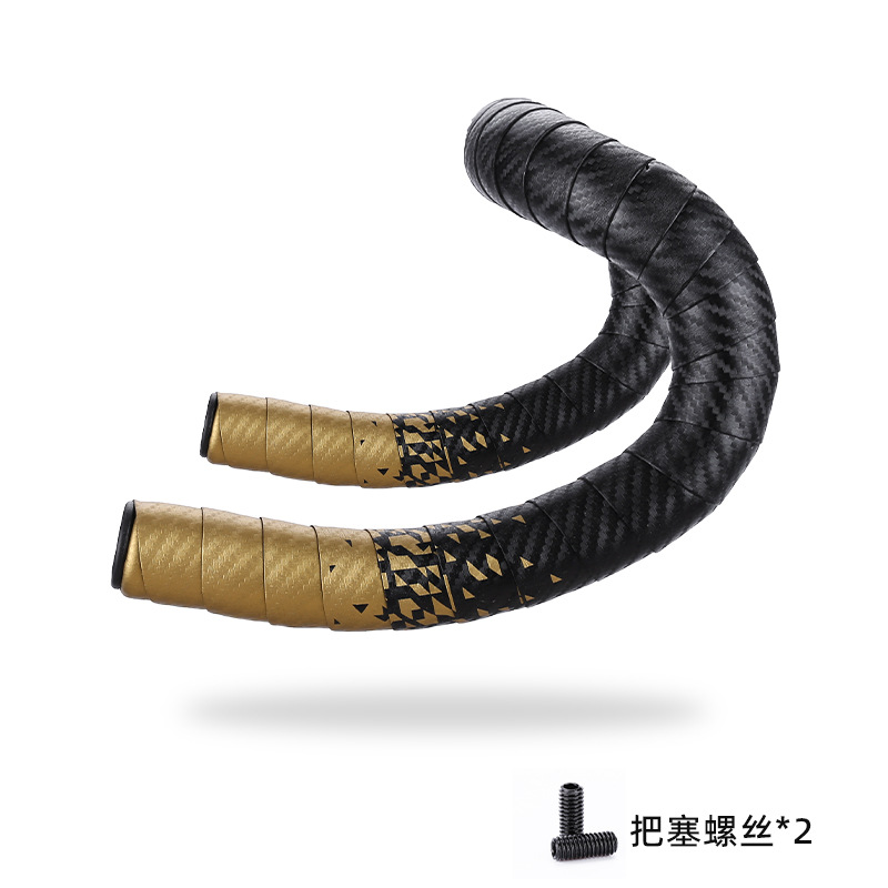 YUUISD bicicleta de carretera correa de la manija de la correa de flexión de la bicicleta muerta volando gradiente de color cómodo transpirable correa de la manija