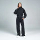2025 Spring and Autumn Sports and Casual Suits Loose Fashion Striped Sweatshirt Cardigan Trousers Suit Women's Sports Suit