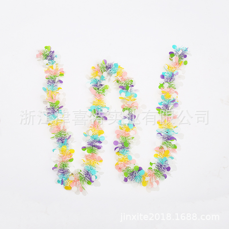 4 색 디스크 울 스트립