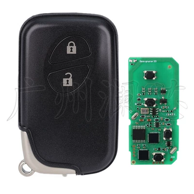 Suitable for 2/3/4 Key Lexus Remote Control Car Key Smart Card 271451-0140 314.3/433 (Car Keys) - 3143mhz-applicable-to-271451-0140-2-keys-sub-factory-key