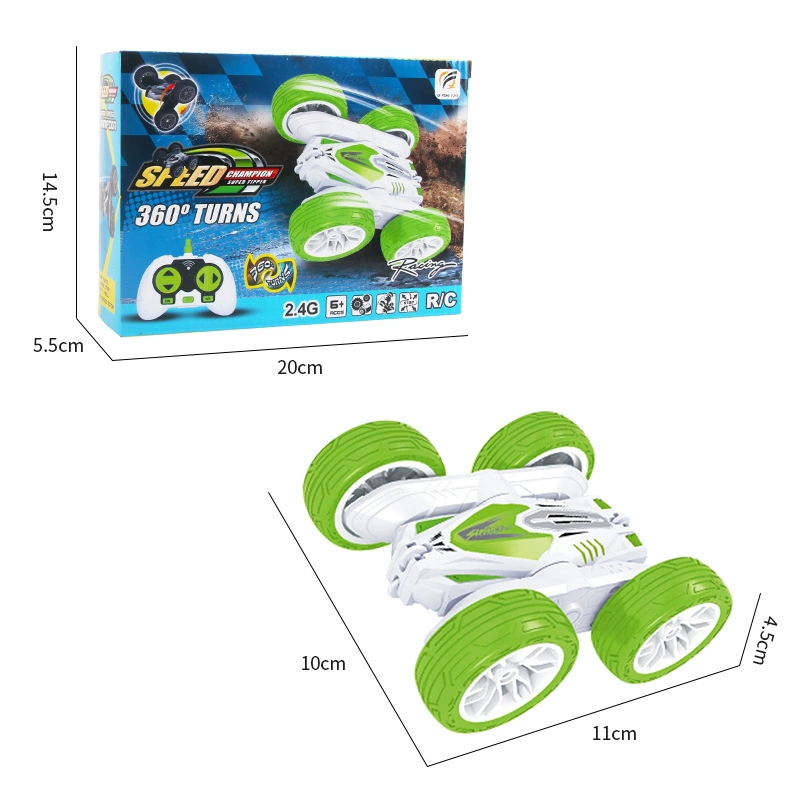 Double-sided toy, high speed off-road rotating remote control car
