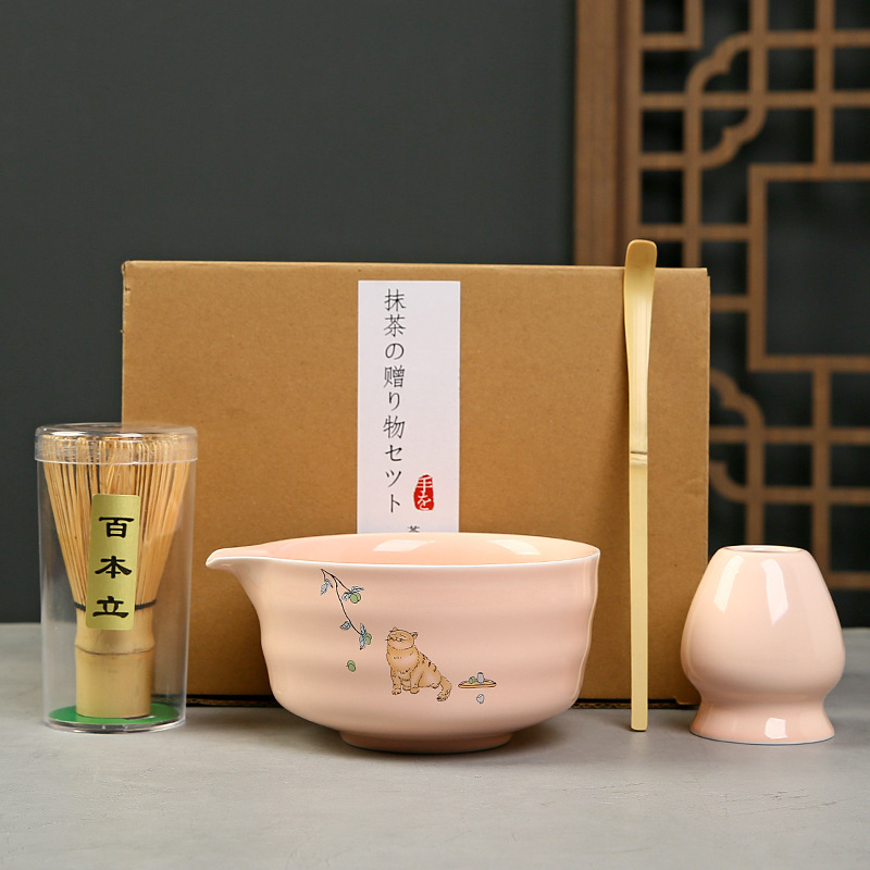 Cepillo de té de matcha de 100 centavos de matcha