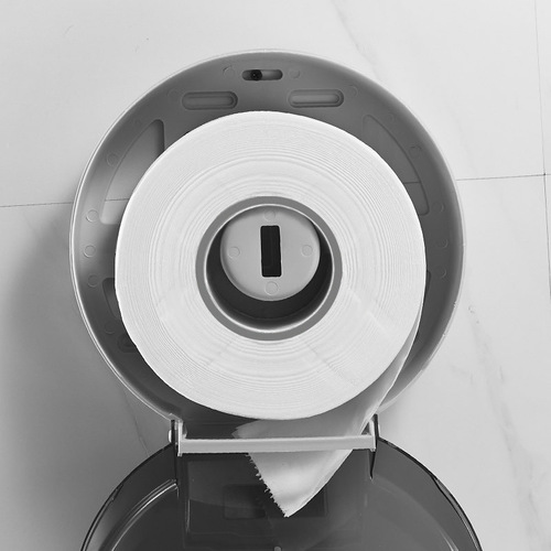 Paperless Hole Punch Hotel Large Roll Toilet Paper Box Wall-Mounted Waterproof Large Roll Tissue Box Bathroom Commercial Roll Paper Holder