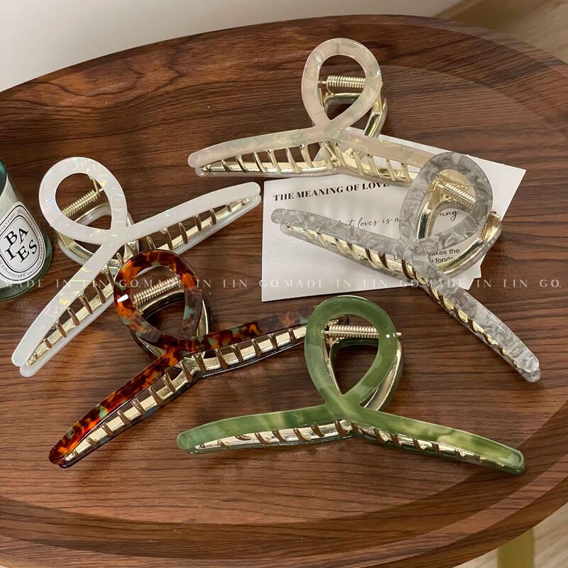 13cm Plus Shark Grasping Acetic Acid Hair Volume More Grasping Tightly ~ Foreign Style Grasping Clip French Pan Hair Claw Hair Grasping 13cm Plus Shark Grasping Acetic Acid Hair Volume More Grasping Tightly ~ Foreign Style Grasping Clip French Pan Hair Claw Hair Grasping