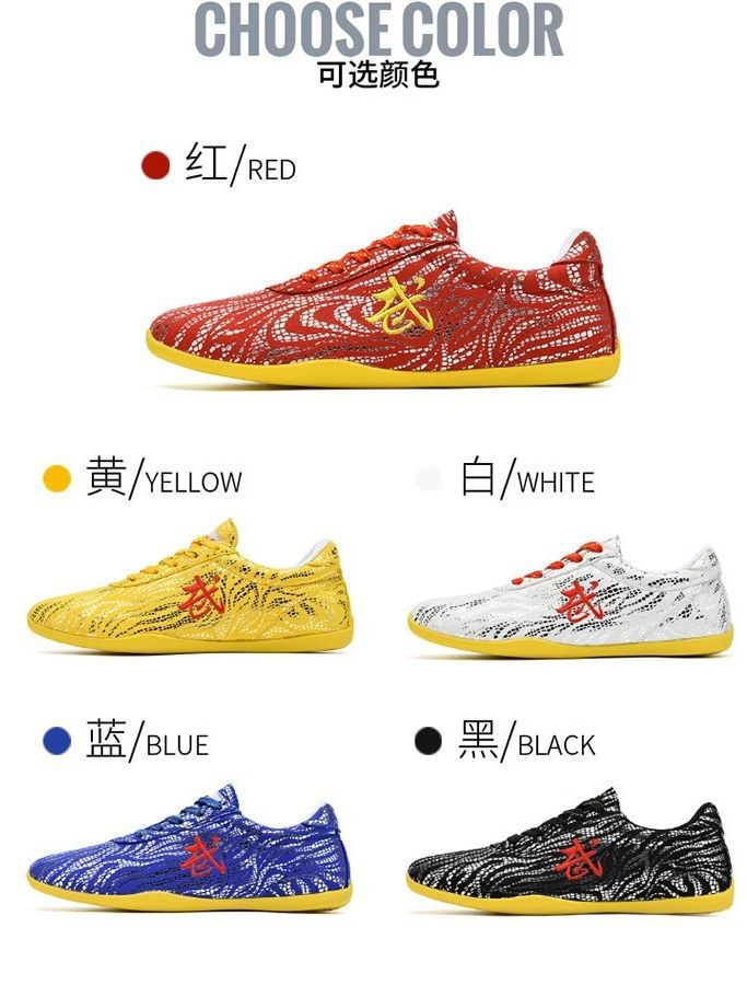 Adultos taekwondo entrenamiento artes marciales zapatos artes marciales competencia Taiji mañana ejercicio entrenamiento artes marciales zapatos