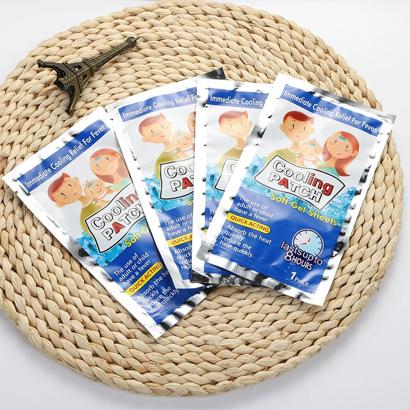 Летние наклейки для предотвращения теплового удара и охлаждения наклейки со льдом летние наклейки для охлаждения мобильного телефона Горячая военная подготовка китайско-Английская упаковка