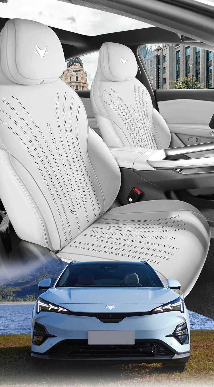 For ARCFOX Alpha T5 2024 Car Seat Cover Leather Full Set