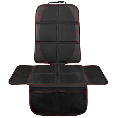 Cross-border hot sale car Seat cushion, seat cover - upgraded-black-red-line-with-ears