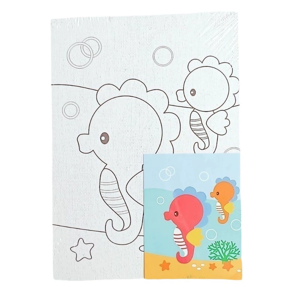 Фабрика Прямая продажа Оптовая DIY Детская акриловая акварель гуашь с граффити холст доска для рисования для мальчиков и девочек