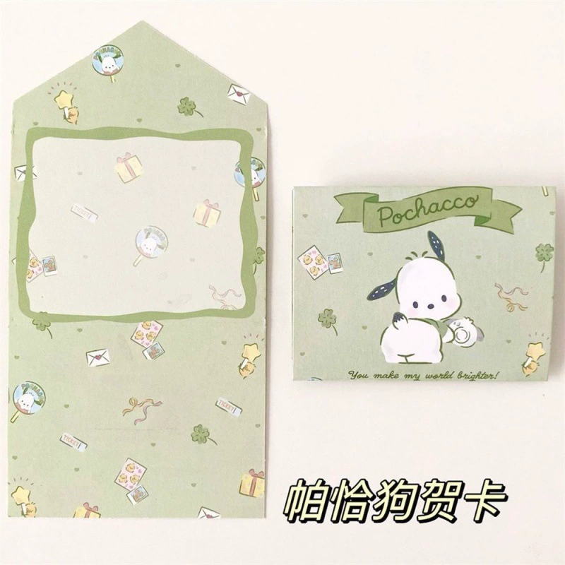 Sanrio, брендовые качественные милые открытки для друзей, почтовая открытка