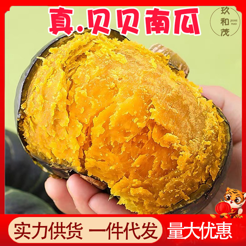 Authentic Shandong Beibei Pumpkins 4.5kg Whole Box, Soft and Glutinous, Suitable for Babies and Pregnant Women, Vegetables, Wholesale, Free Shipping, 5 Fresh Small Pumpkins Authentic Shandong Beibei Pumpkins 4.5kg Whole Box, Soft and Glutinous, Suitable for Babies and Pregnant Women, Vegetables, Wholesale, Free Shipping, 5 Fresh Small Pumpkins