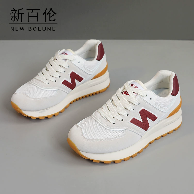 Кроссовки для спорта (New Balance), дышащая платформа, осенние повседневные кроссовки