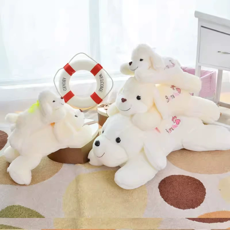 Лежащая собака кукла для украшения автомобиля украшения подушка плюшевая игрушка для детей кукла тряпичная кукла для девочек