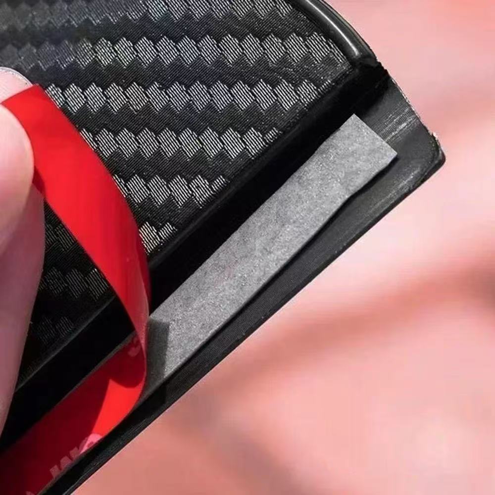 Customizable Cross-Border Car Rearview Mirror Rain Shield, Thickened Carbon Fiber Texture Rearview Mirror Rain Guard