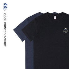 男装夏季潮流星空派简约印花T恤男圆领宽松短袖纯棉休闲上衣女ins