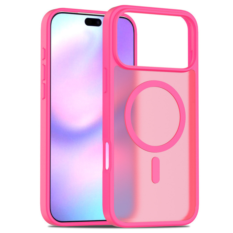 工厂适用iphone17手机壳磁吸磨砂肤感二合一e苹果16promax保护套|undefined
