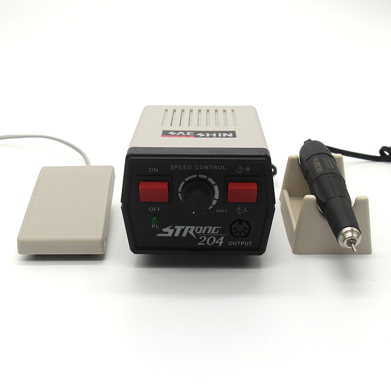 热销204台式电动美甲打磨机指甲抛光雕刻卸甲修甲机祛死皮磨甲器