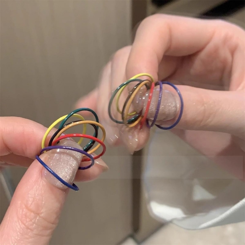 Minimalist Stackable Ring Set With Cubic Zirconia For Women_voghion.com
