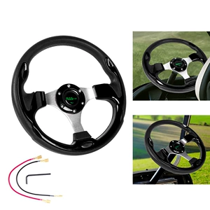 Cross-Border Car Modification Accessories Aluminum Alloy 13-Inch 320mm Steering Wheel Racing Steering Wheel Pu Competitive Steering Wheel