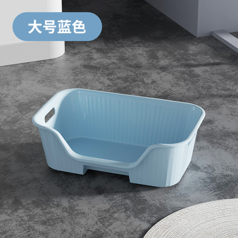 사다리 고양이 둥지 미디엄 블루 [높이 조절 다리 없음]