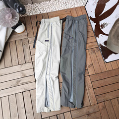 Pataバタ屋外三防科技ハードシェルパンツサイドファスナー登山防水防風徒歩登山ズボン