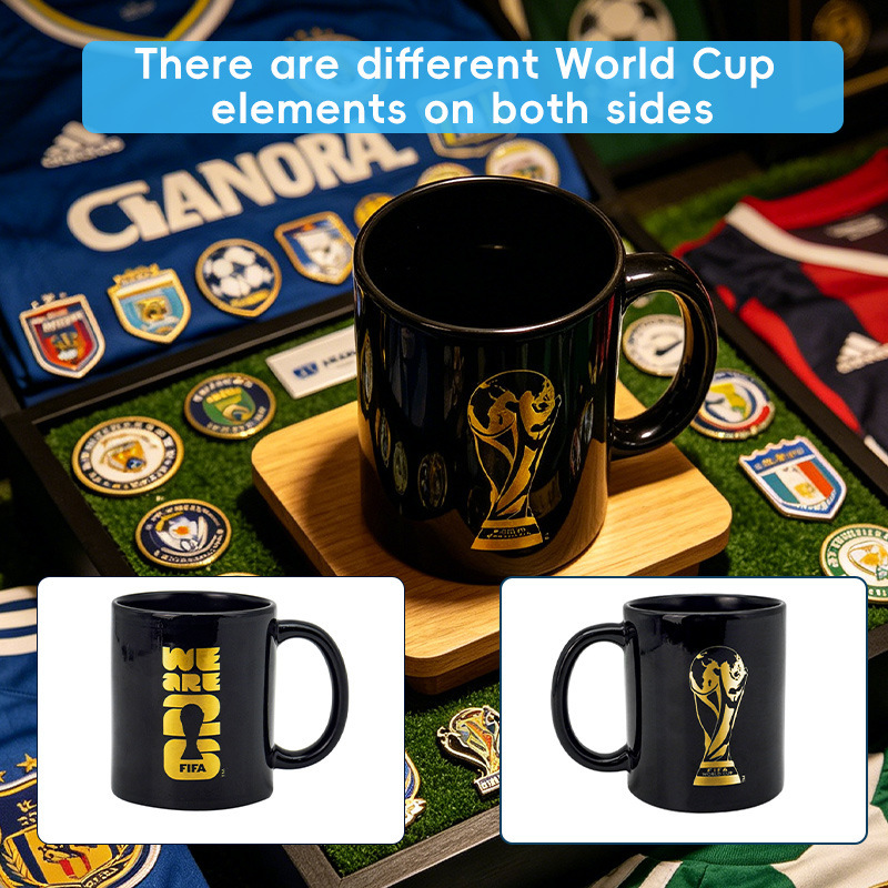 Fifa World Cup 2026 Edition Ceramic Cup Home Office Desktop Coffee Cup Mug Fan Collection Souvenir