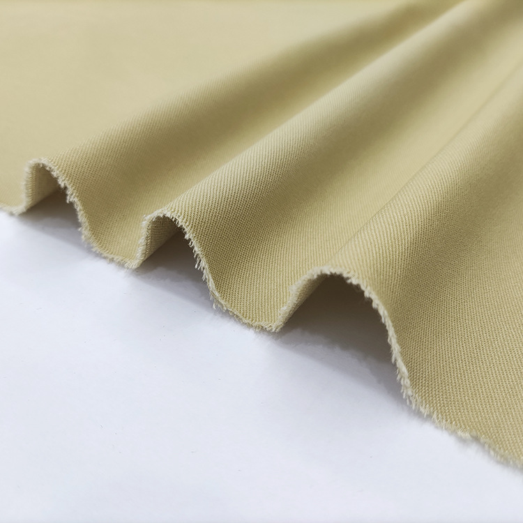 Piel de melocotón orgánico al por mayor vestido de tela de algodón 100%