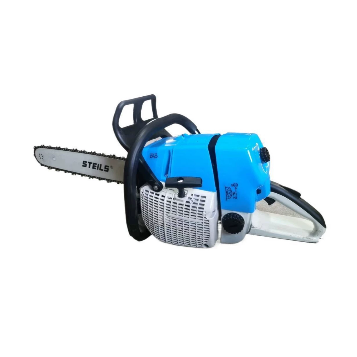 Высокомощная бензопила двухтактная 5400 Вт, мощная лесозаготовительная бензопила